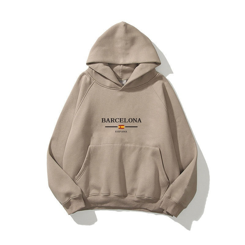Hoodie Double Layer Hat European Size Plus Men